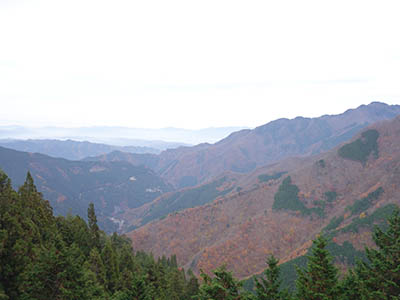 三峯神社からの景色